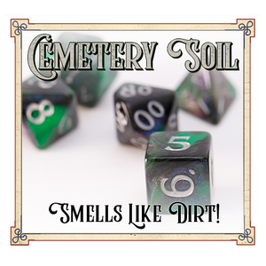 Cemetery Soil Scented Dice